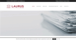 Desktop Screenshot of laurus.es