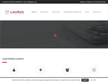 Tablet Screenshot of laurus.es